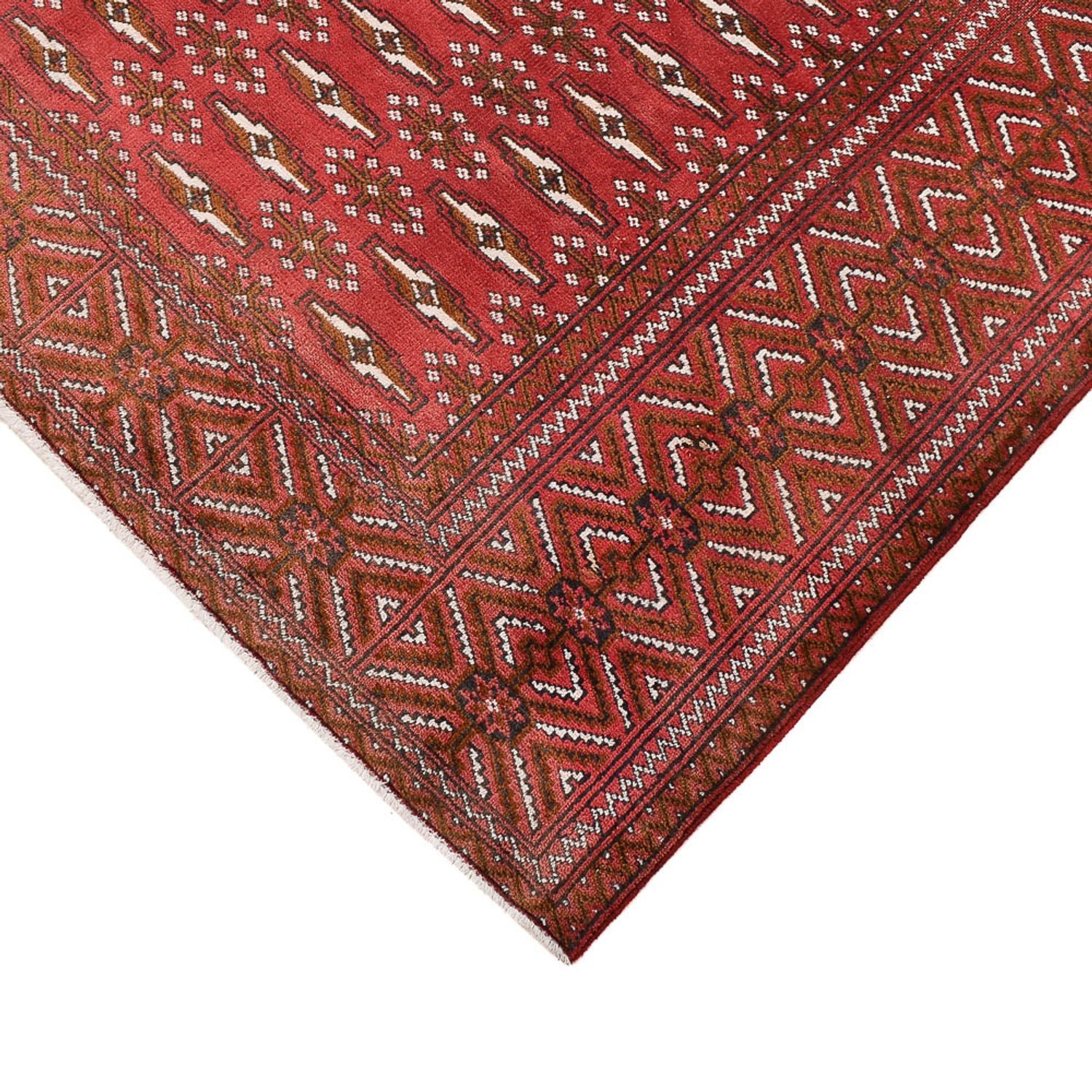 Tappeto Turkaman - 280 x 203 cm - rosso chiaro