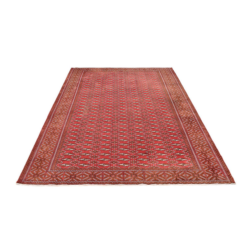 Tappeto Turkaman - 280 x 203 cm - rosso chiaro