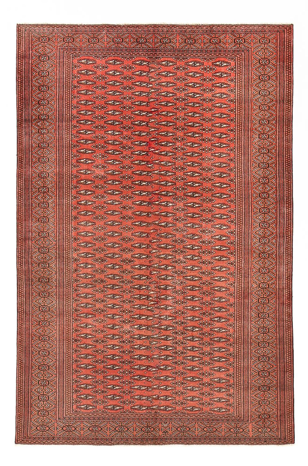 Tappeto Turkaman - 289 x 191 cm - rosso