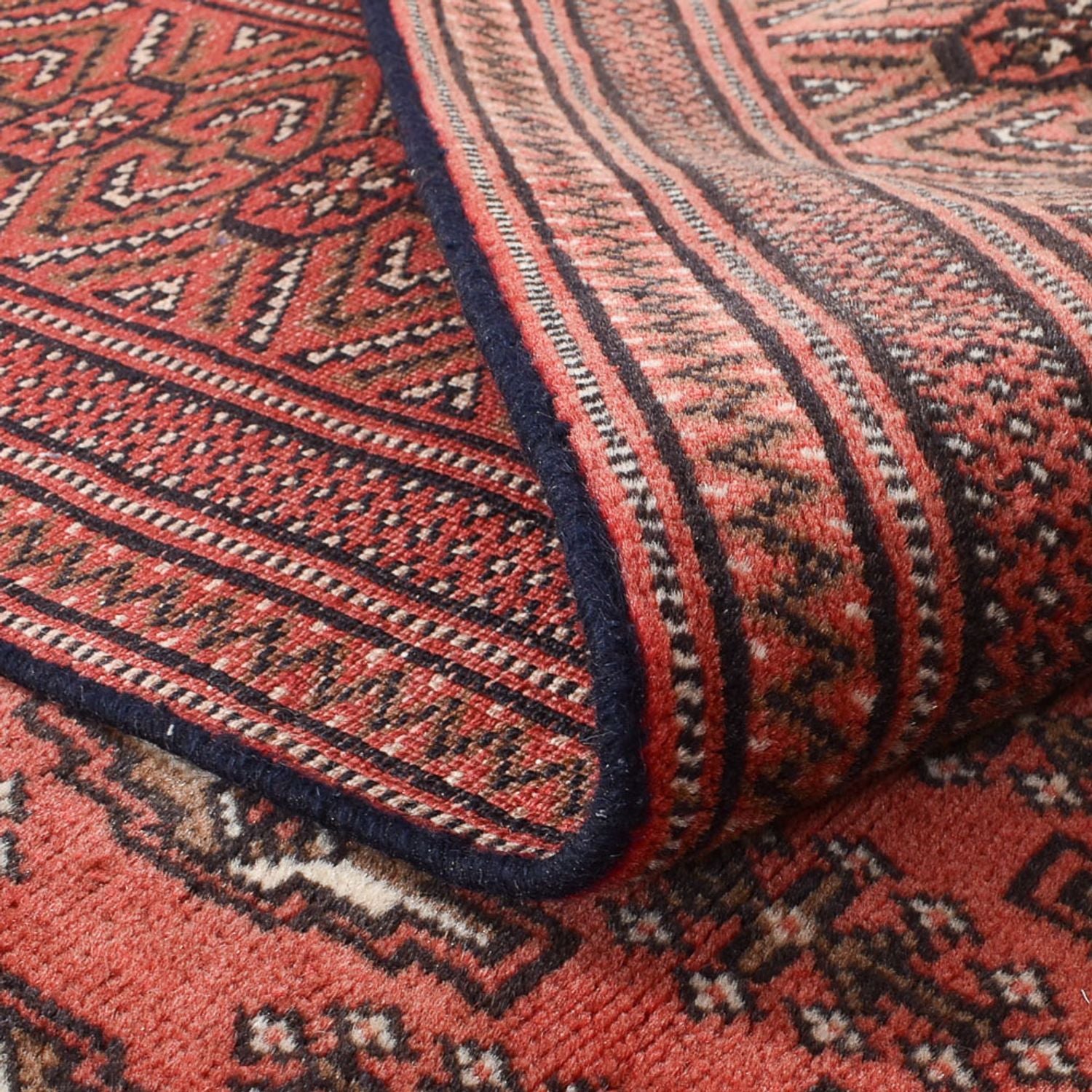 Tappeto Turkaman - 289 x 191 cm - rosso