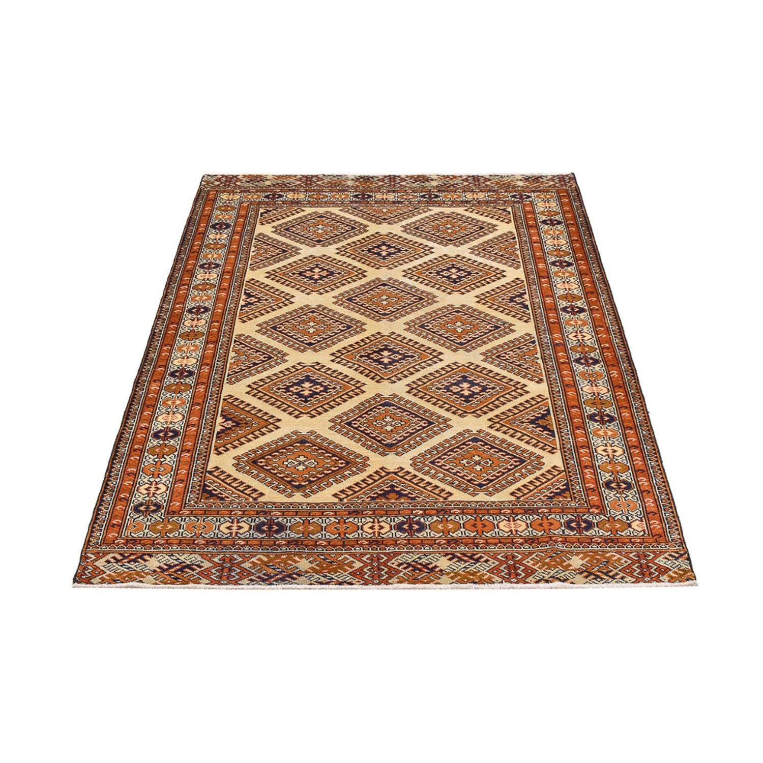 Tappeto Turkaman - 188 x 131 cm - sabbia