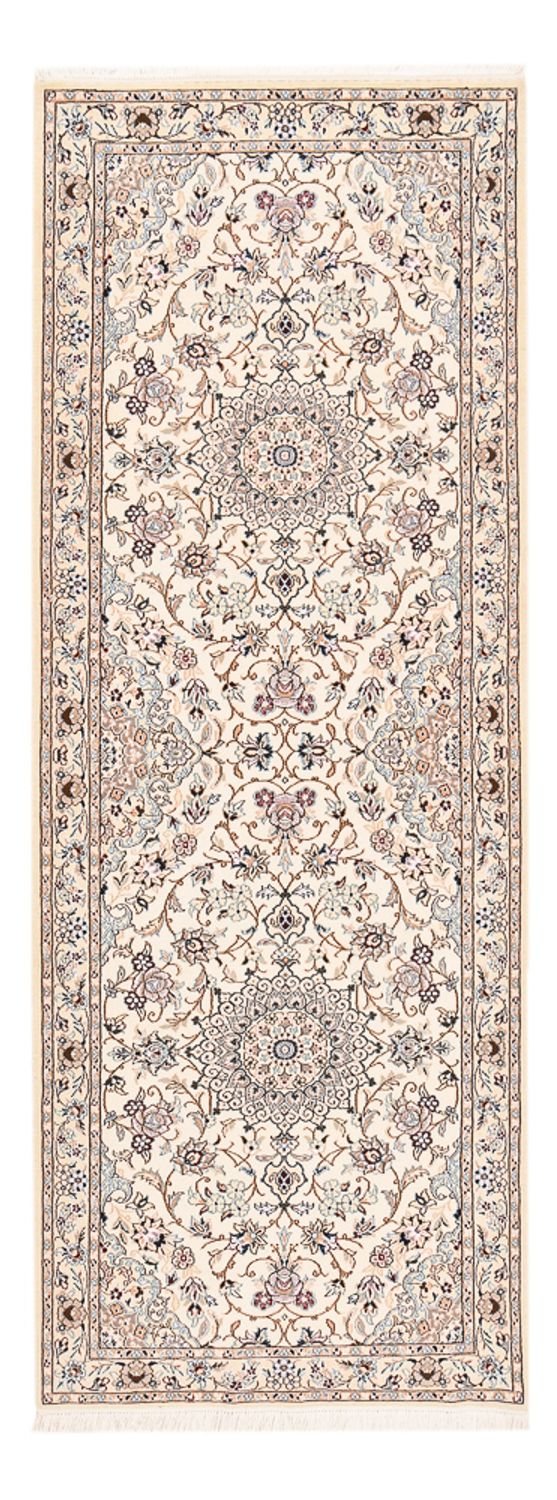 Tappeto corsia Tappeto Persero - Nain - Reale - 241 x 92 cm - crema