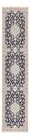 Tappeto corsia Tappeto Persero - Nain - Reale - 315 x 69 cm - blu scuro