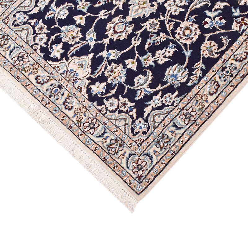 Tappeto corsia Tappeto Persero - Nain - Reale - 315 x 69 cm - blu scuro