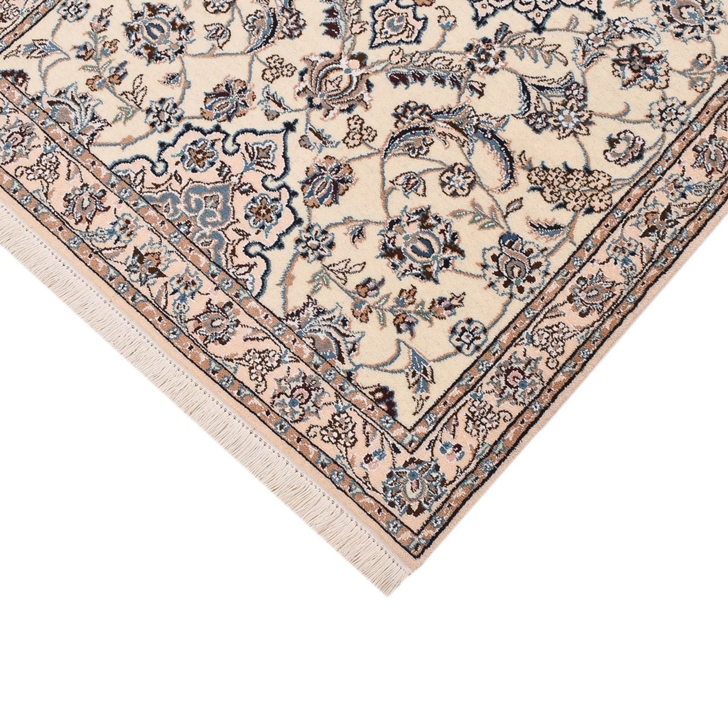 Tappeto corsia Tappeto Persero - Nain - Reale - 278 x 91 cm - crema