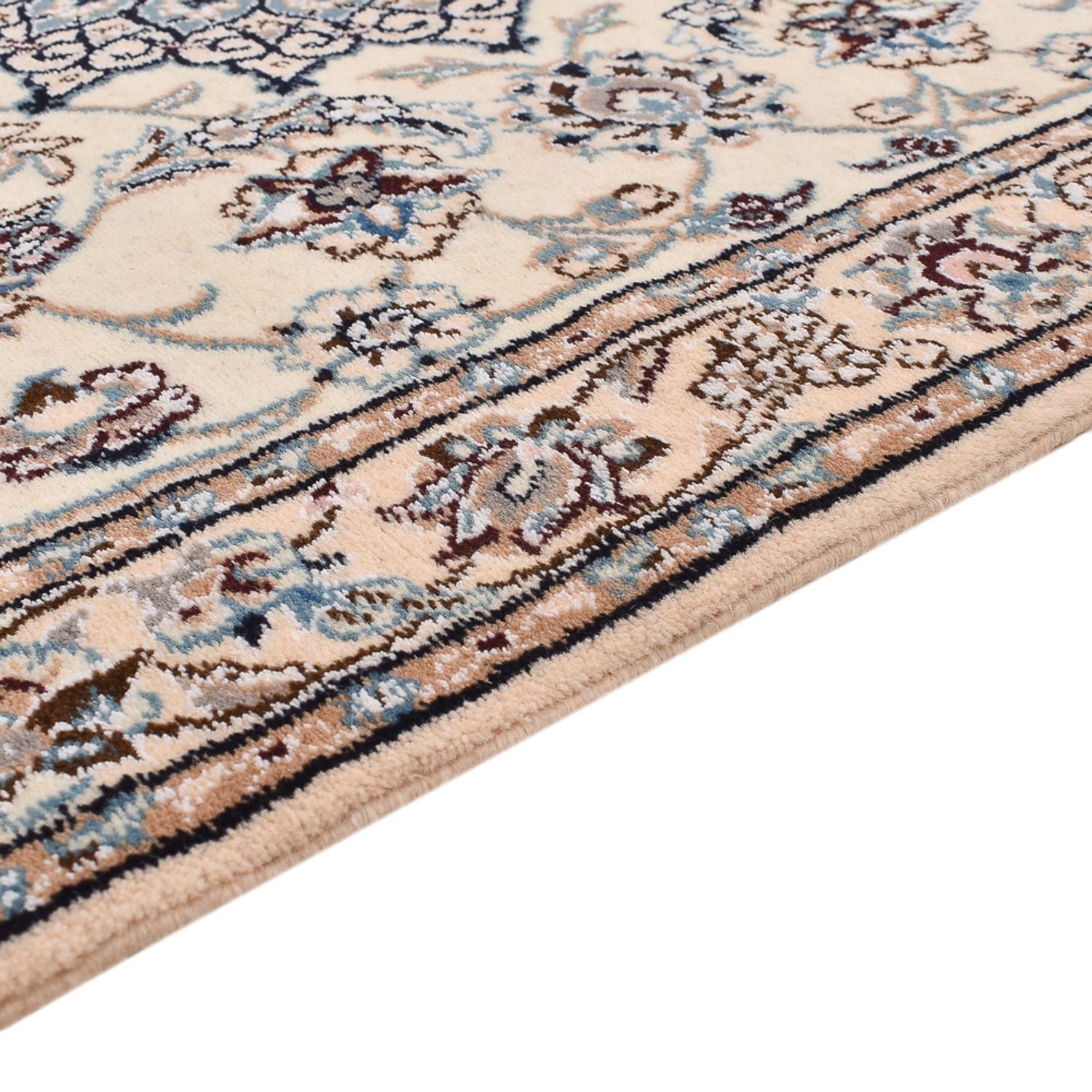 Tappeto corsia Tappeto Persero - Nain - Reale - 278 x 91 cm - crema
