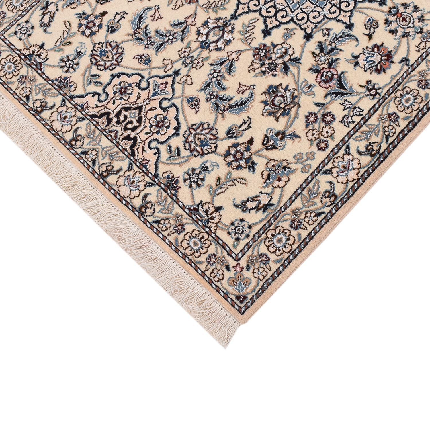 Tappeto corsia Tappeto Persero - Nain - Reale - 229 x 81 cm - crema