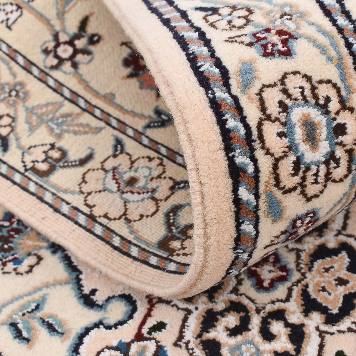 Tappeto corsia Tappeto Persero - Nain - Reale - 229 x 81 cm - crema