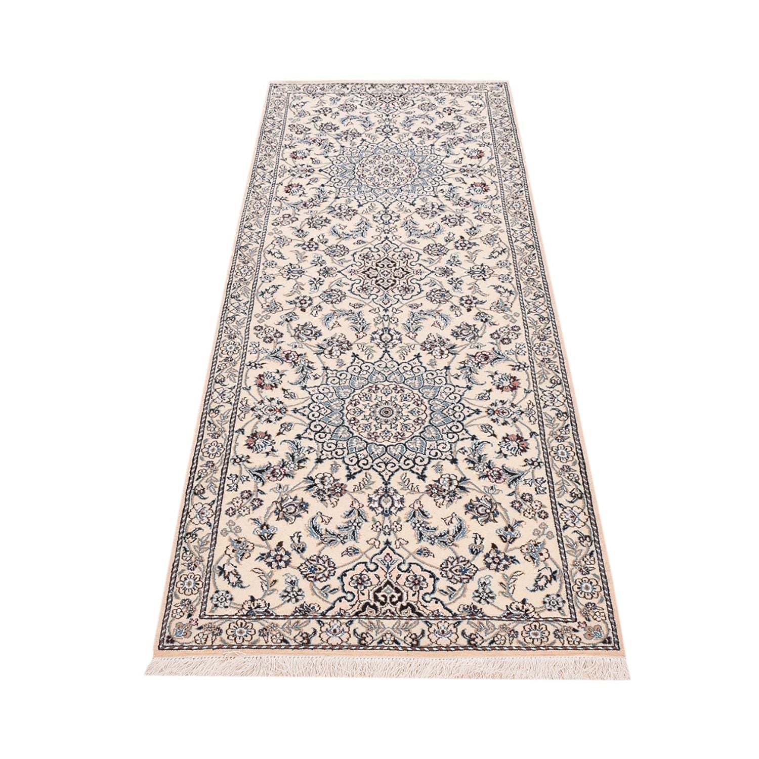 Tappeto corsia Tappeto Persero - Nain - Reale - 229 x 81 cm - crema