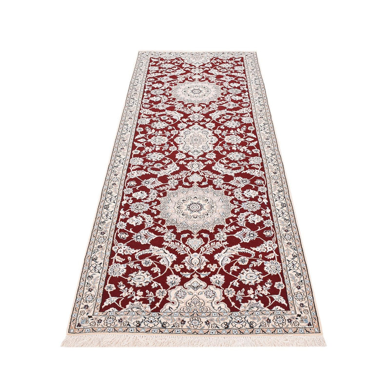 Tappeto corsia Tappeto Persero - Nain - Reale - 275 x 93 cm - rosso
