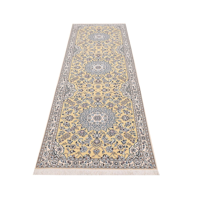 Tappeto corsia Tappeto Persero - Nain - Reale - 320 x 90 cm - beige