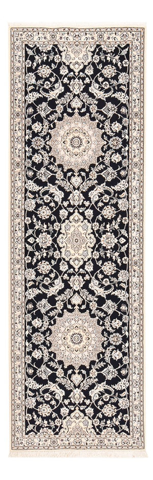 Tappeto corsia Tappeto Persero - Nain - Reale - 275 x 90 cm - blu scuro
