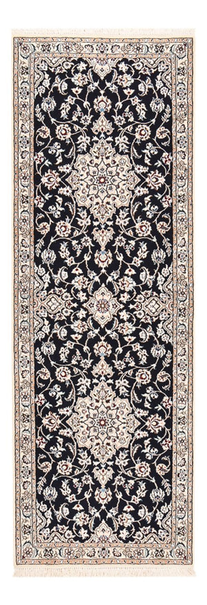 Tappeto corsia Tappeto Persero - Nain - Reale - 213 x 72 cm - blu scuro