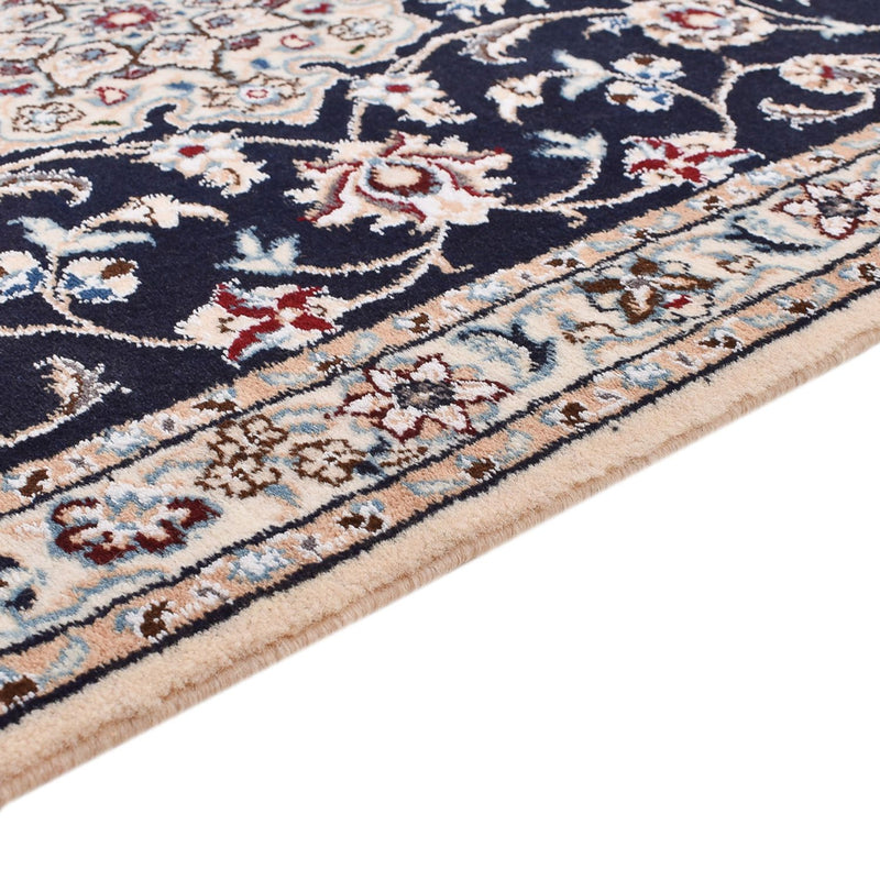 Tappeto corsia Tappeto Persero - Nain - Reale - 213 x 72 cm - blu scuro