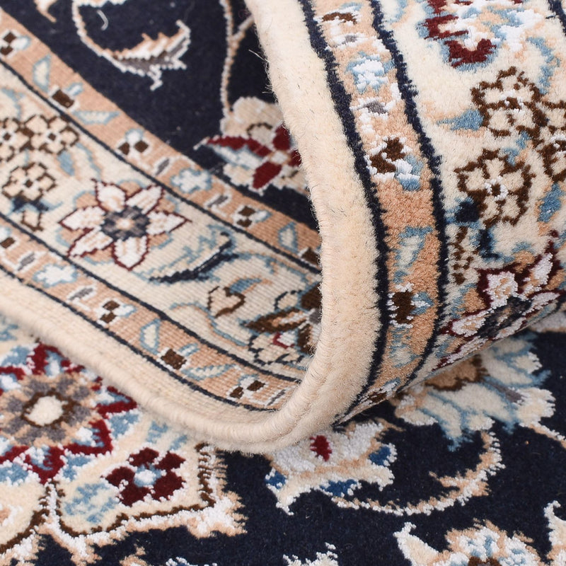 Tappeto corsia Tappeto Persero - Nain - Reale - 213 x 72 cm - blu scuro