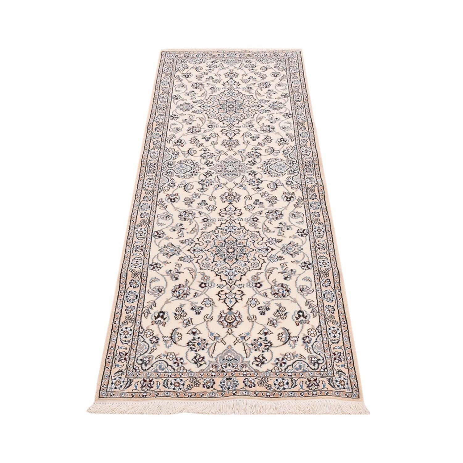 Tappeto corsia Tappeto Persero - Nain - Reale - 220 x 70 cm - crema