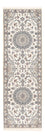 Tappeto corsia Tappeto Persero - Nain - Reale - 197 x 61 cm - crema