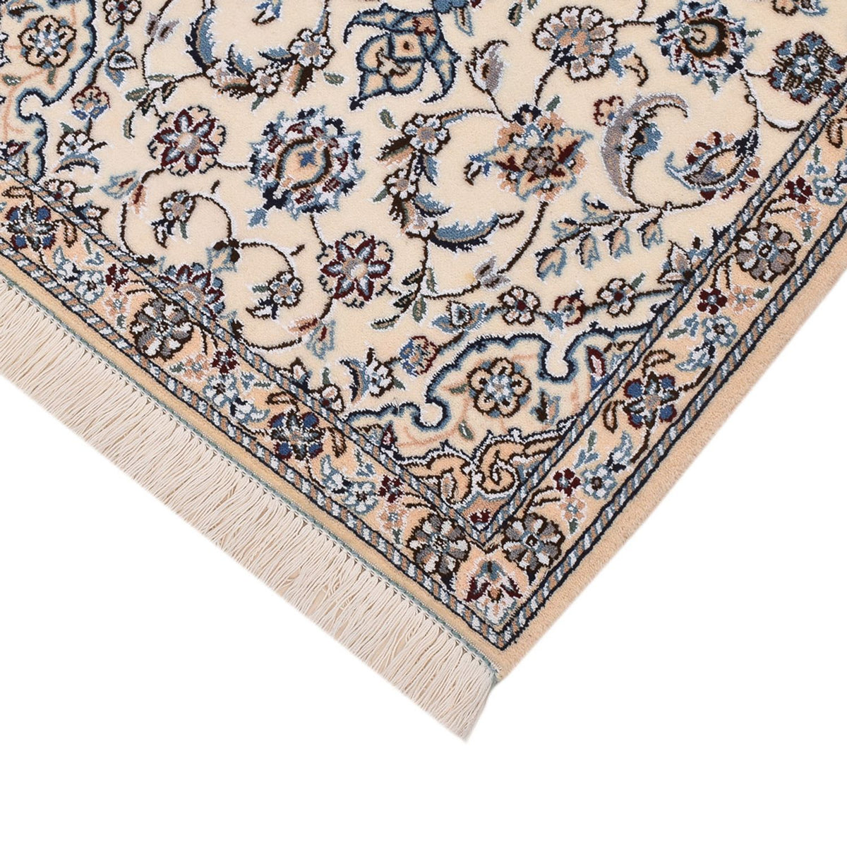Tappeto corsia Tappeto Persero - Nain - Reale - 197 x 61 cm - crema
