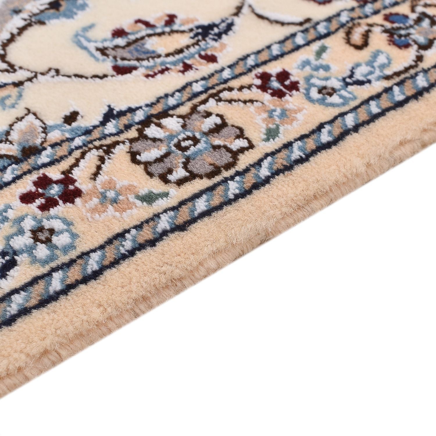 Tappeto corsia Tappeto Persero - Nain - Reale - 197 x 61 cm - crema