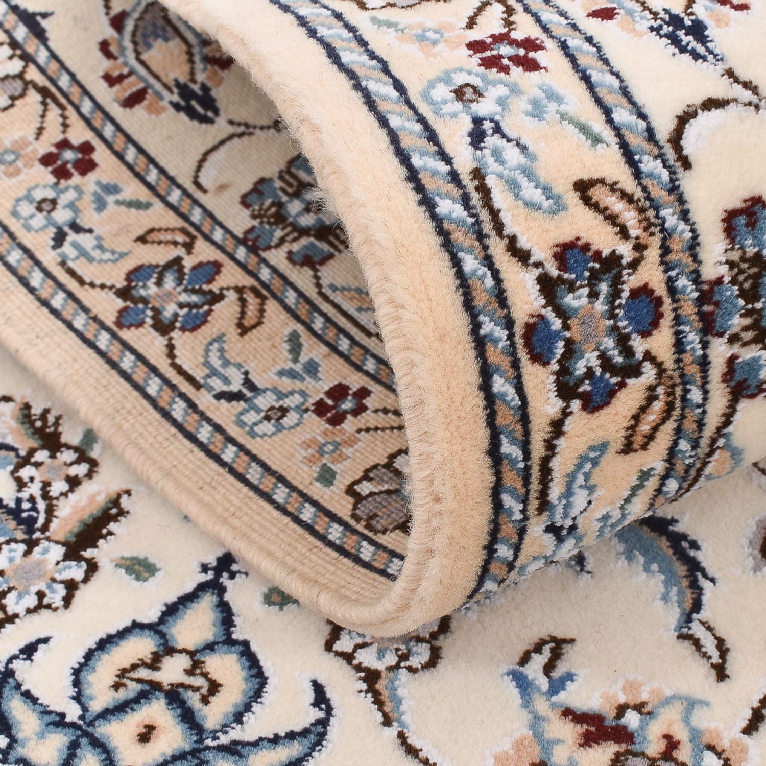 Tappeto corsia Tappeto Persero - Nain - Reale - 197 x 61 cm - crema