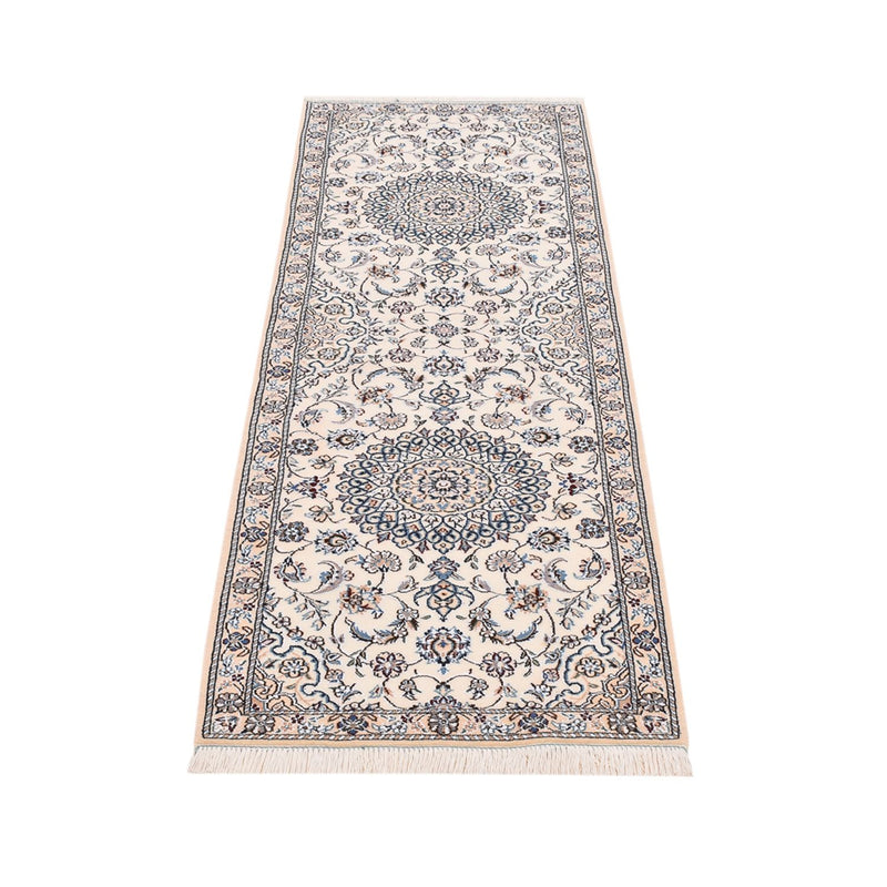 Tappeto corsia Tappeto Persero - Nain - Reale - 197 x 61 cm - crema