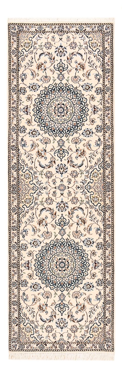 Tappeto corsia Tappeto Persero - Nain - Reale - 200 x 62 cm - crema