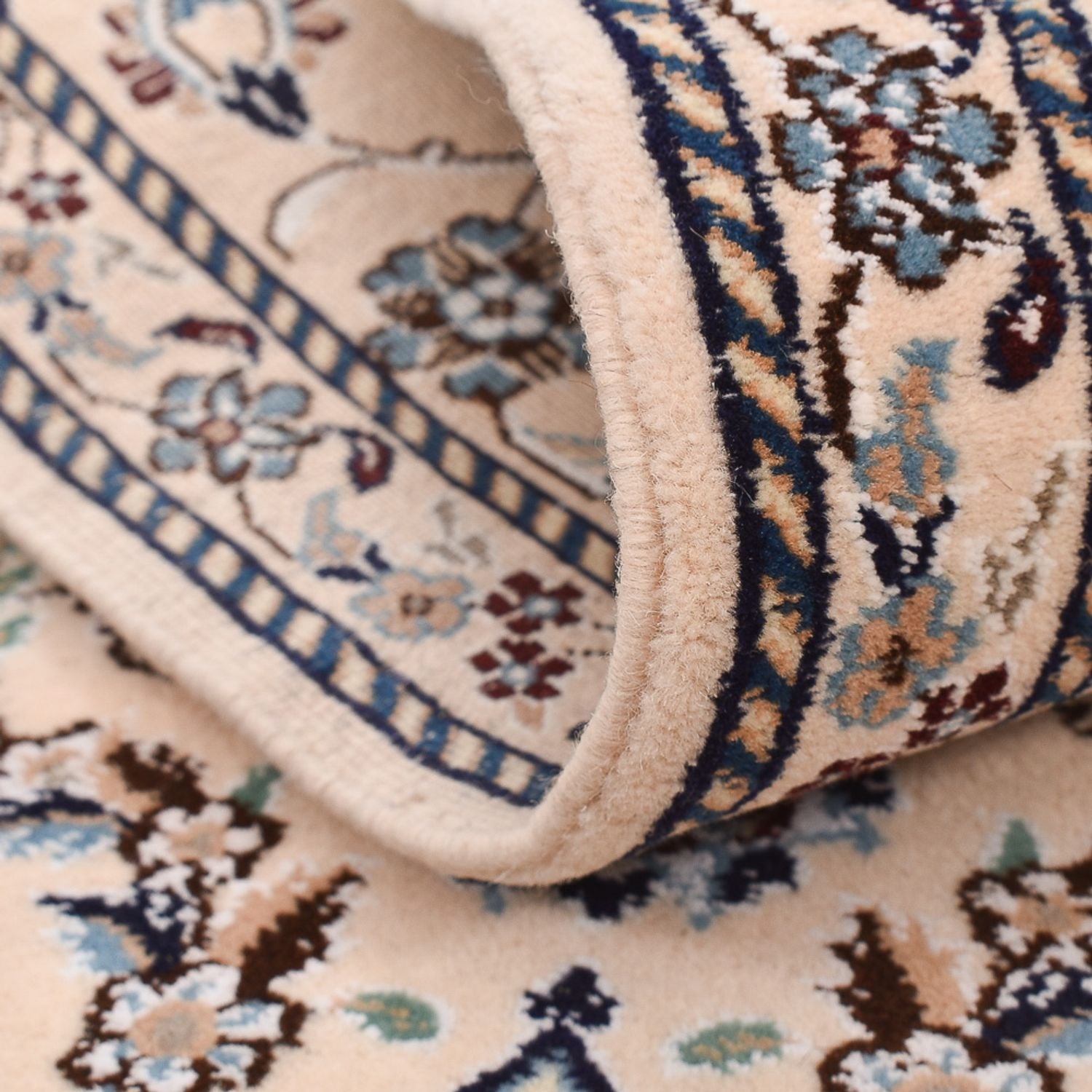 Tappeto corsia Tappeto Persero - Nain - Reale - 200 x 62 cm - crema
