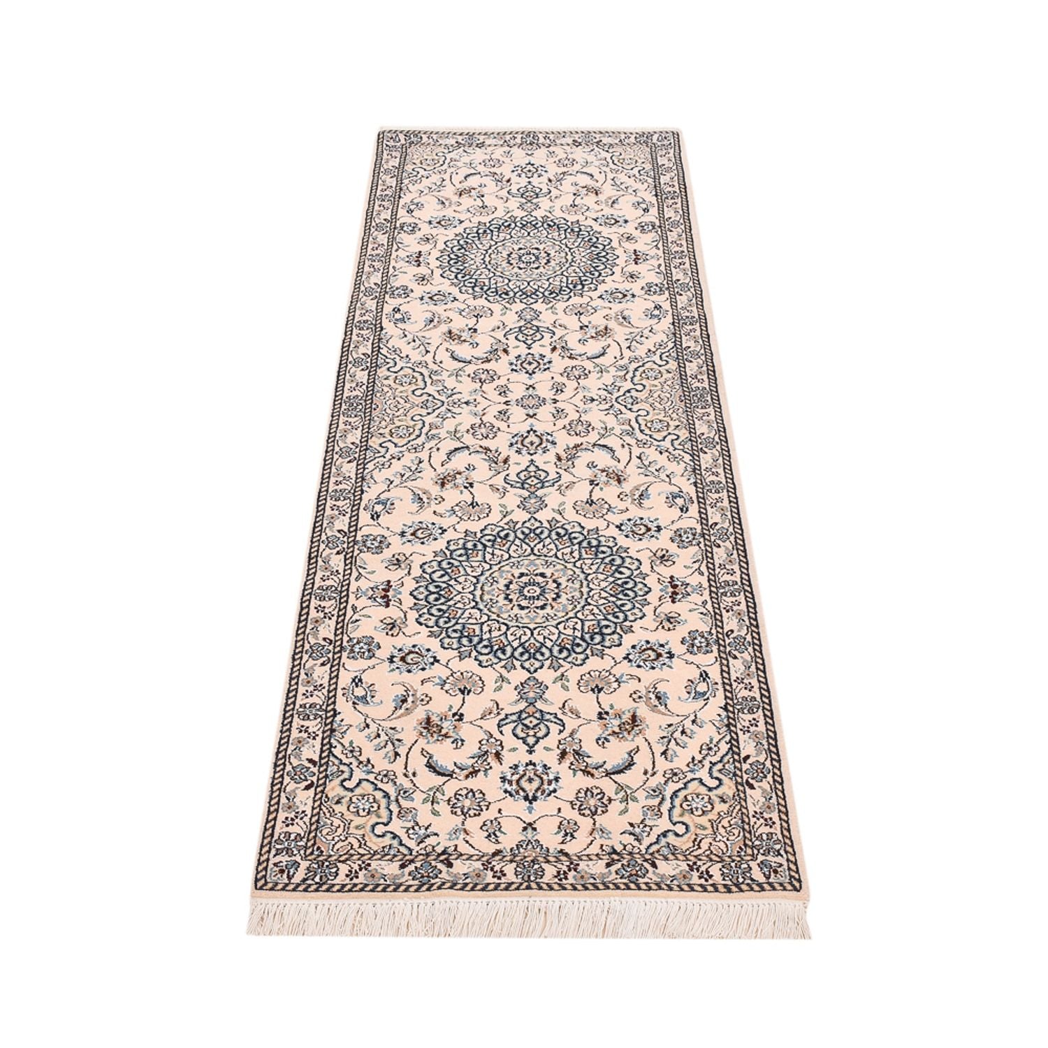 Tappeto corsia Tappeto Persero - Nain - Reale - 200 x 62 cm - crema