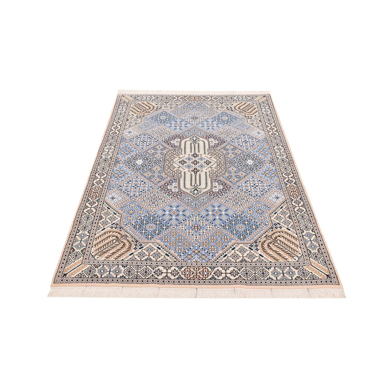 Tappeto Persero - Nain - Reale - 195 x 137 cm - blu chiaro
