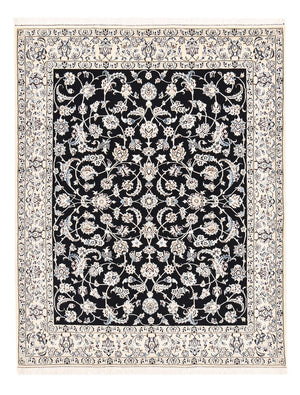 Tappeto Persero - Nain - Reale - 194 x 147 cm - blu scuro