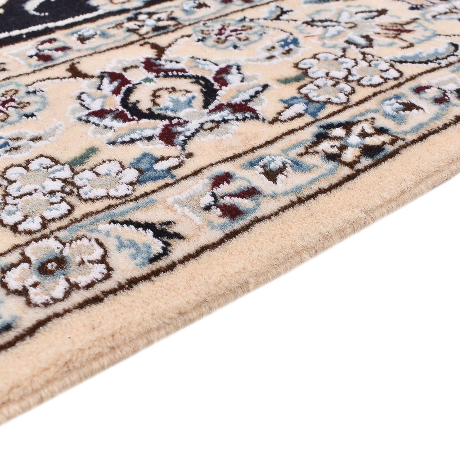 Tappeto Persero - Nain - Reale - 194 x 147 cm - blu scuro