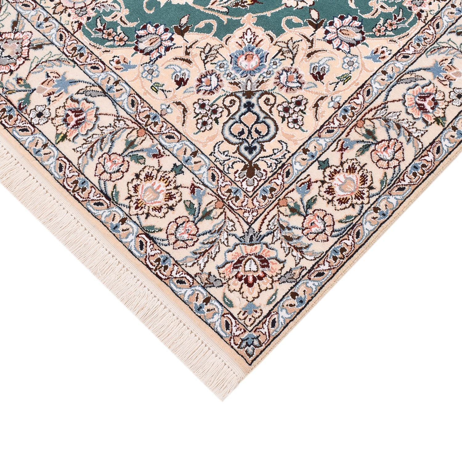 Tappeto Persero - Nain - Reale - 203 x 127 cm - verde
