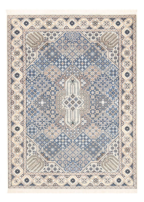 Tappeto Persero - Nain - Reale - 219 x 155 cm - blu chiaro