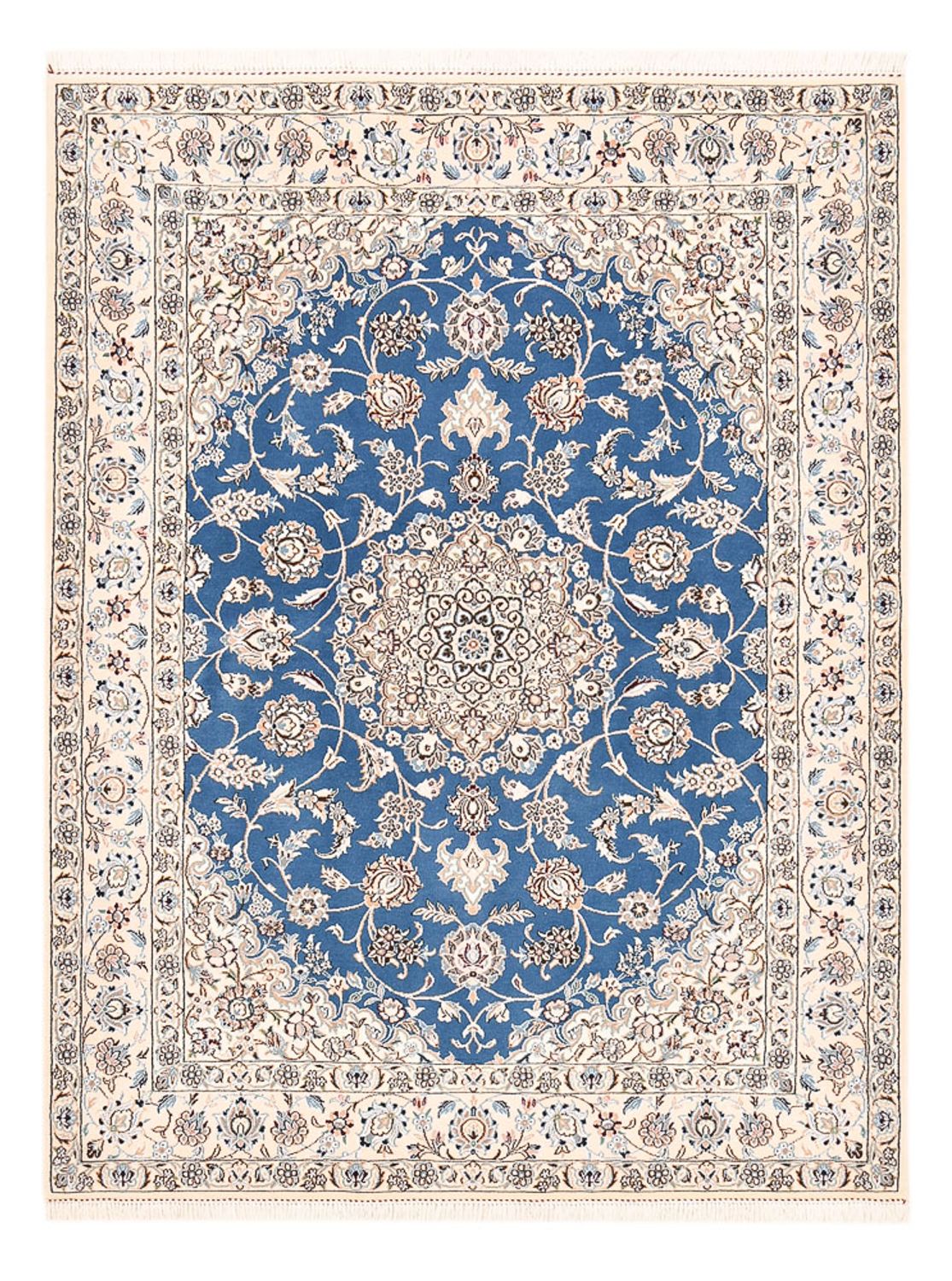 Tappeto Persero - Nain - Reale - 202 x 151 cm - blu