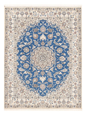 Tappeto Persero - Nain - Reale - 202 x 151 cm - blu