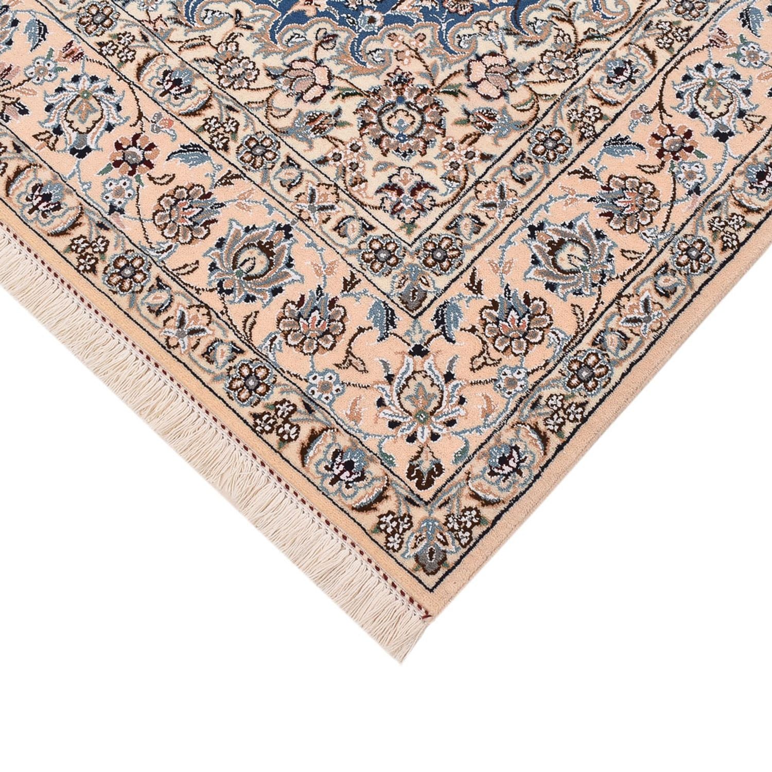 Tappeto Persero - Nain - Reale - 202 x 151 cm - blu