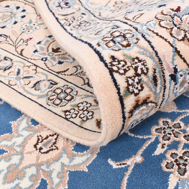 Tappeto Persero - Nain - Reale - 202 x 151 cm - blu