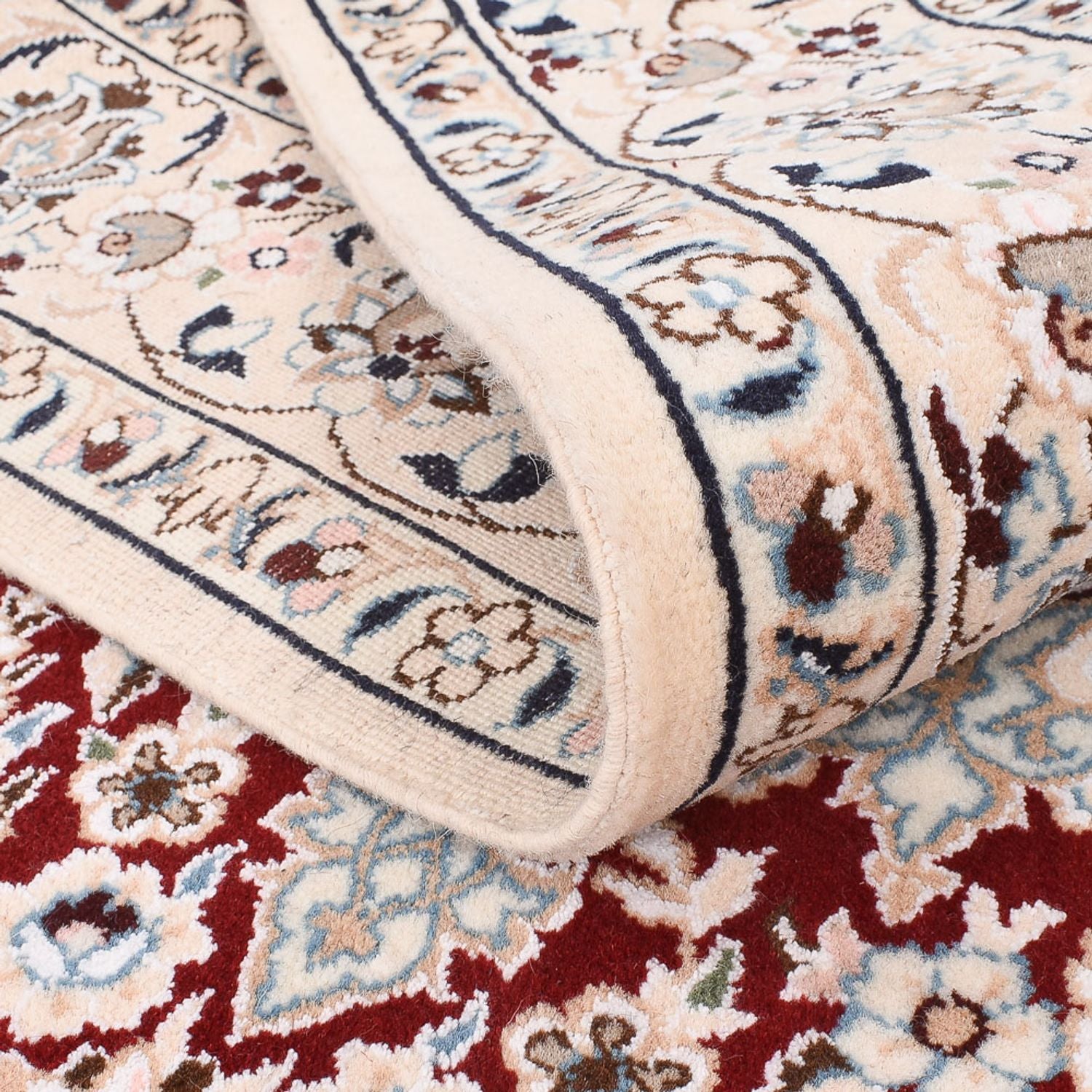 Tappeto Persero - Nain - Reale - 195 x 127 cm - rosso