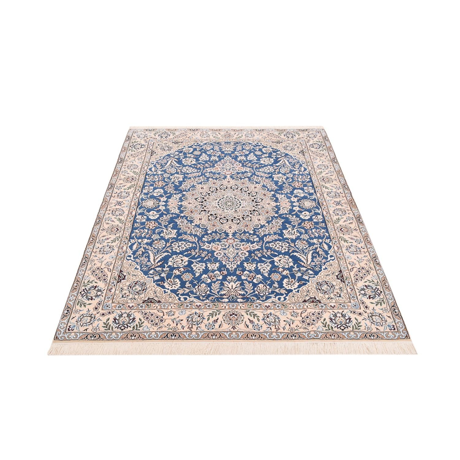 Tappeto Persero - Nain - Reale - 201 x 155 cm - blu