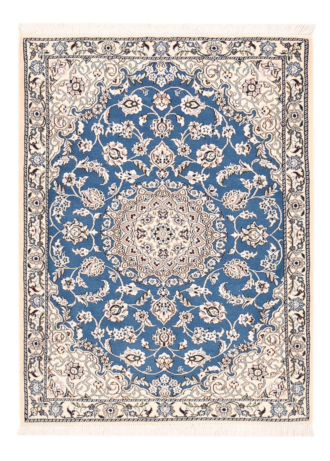 Tappeto Persero - Nain - Reale - 127 x 90 cm - blu