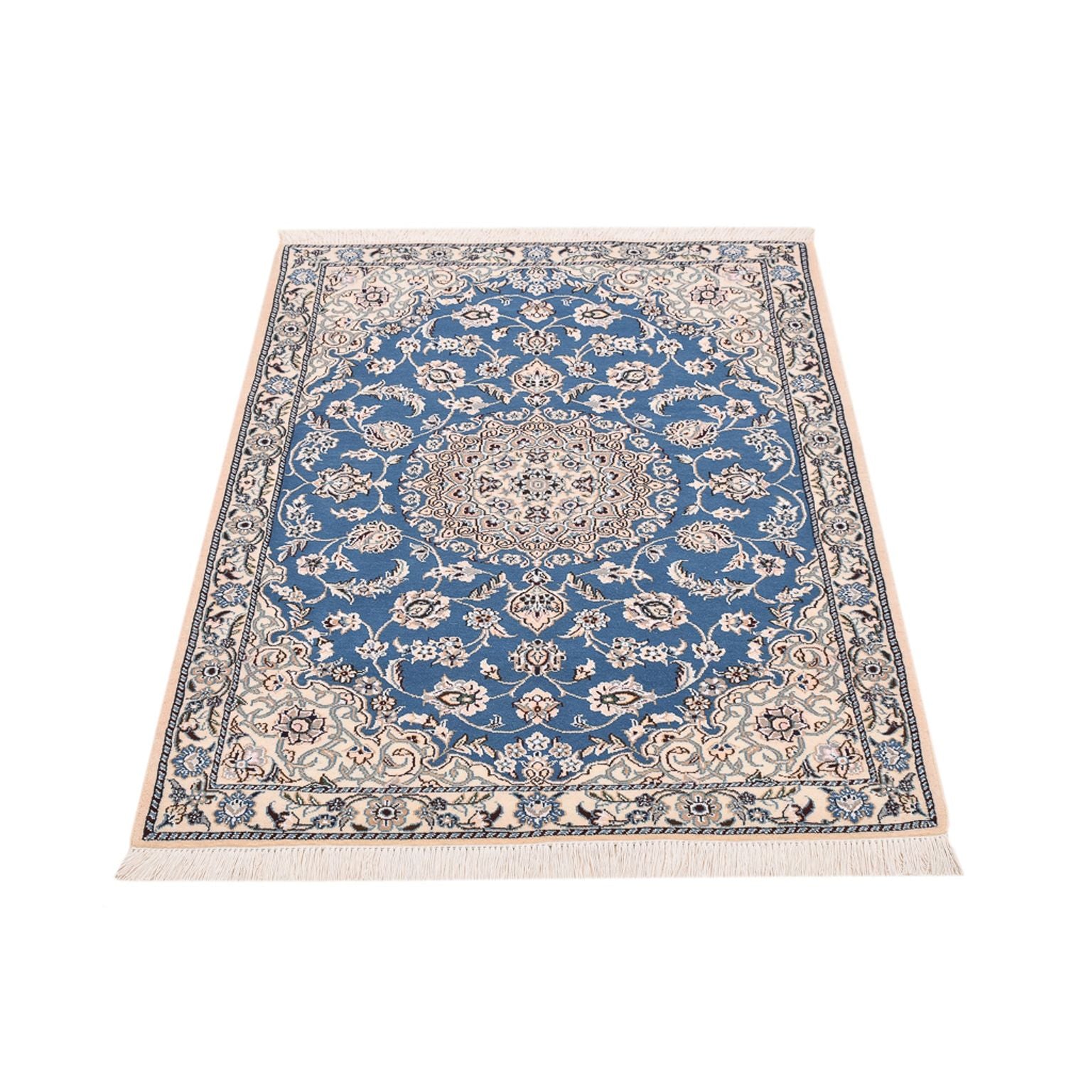 Tappeto Persero - Nain - Reale - 127 x 90 cm - blu