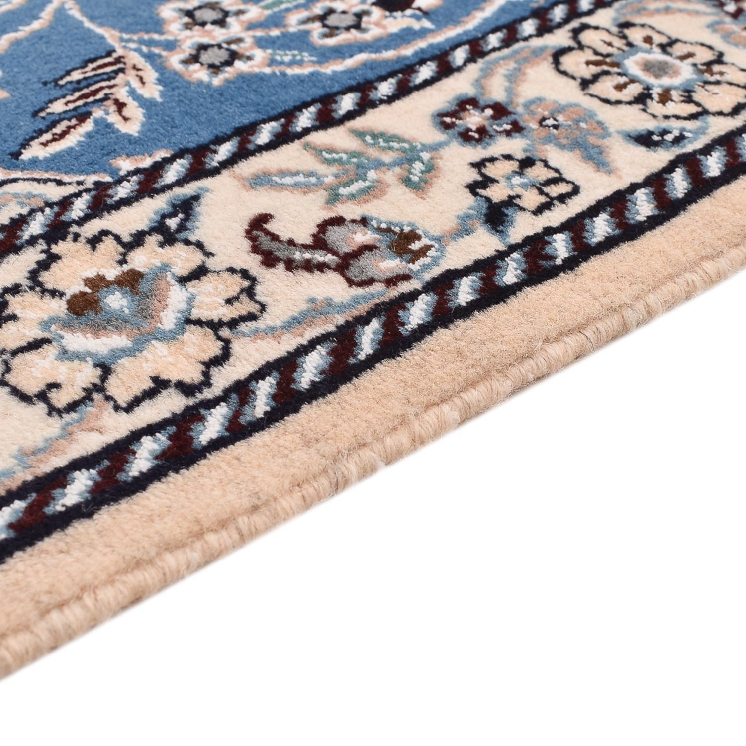Tappeto Persero - Nain - Reale - 127 x 90 cm - blu