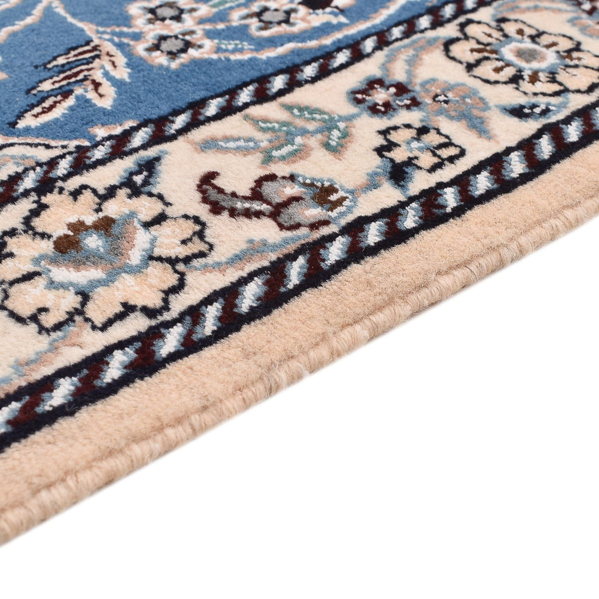 Tappeto Persero - Nain - Reale - 127 x 90 cm - blu