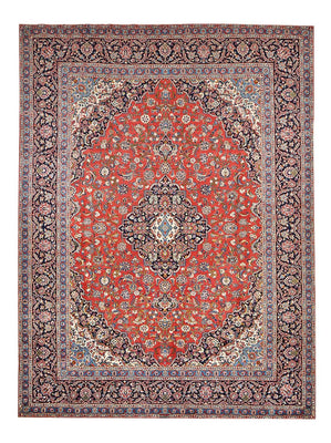 Tappeto Persero - Keshan - 405 x 303 cm - rosso