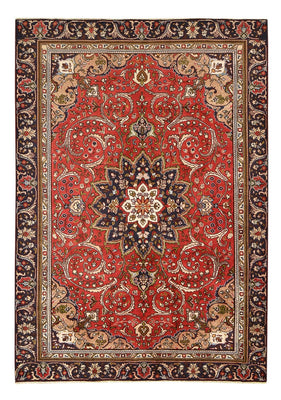 Tappeto Persero - Tabriz - 253 x 177 cm - rosso