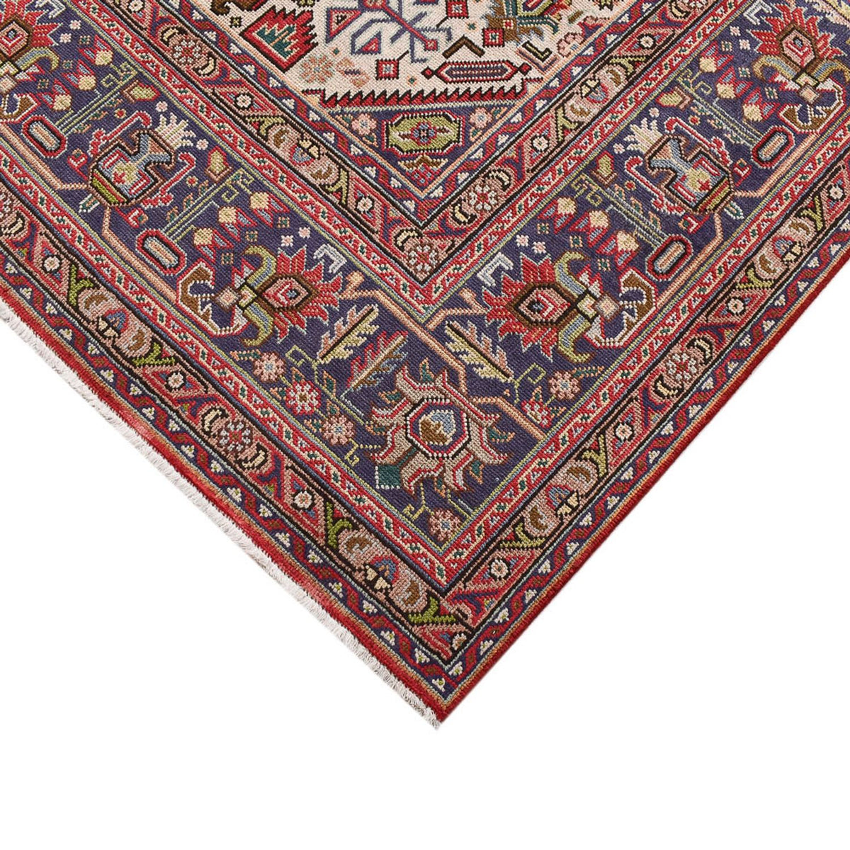 Tappeto Persero - Tabriz - 339 x 244 cm - rosso