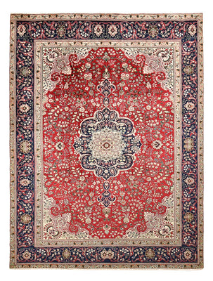 Tappeto Persero - Tabriz - 326 x 239 cm - rosso