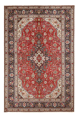 Tappeto Persero - Tabriz - 303 x 198 cm - rosso