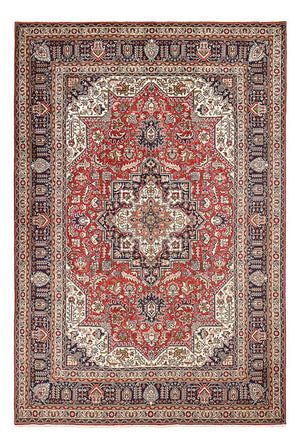 Tappeto Persero - Tabriz - 295 x 200 cm - rosso