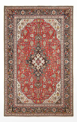 Tappeto Persero - Tabriz - 320 x 203 cm - rosso